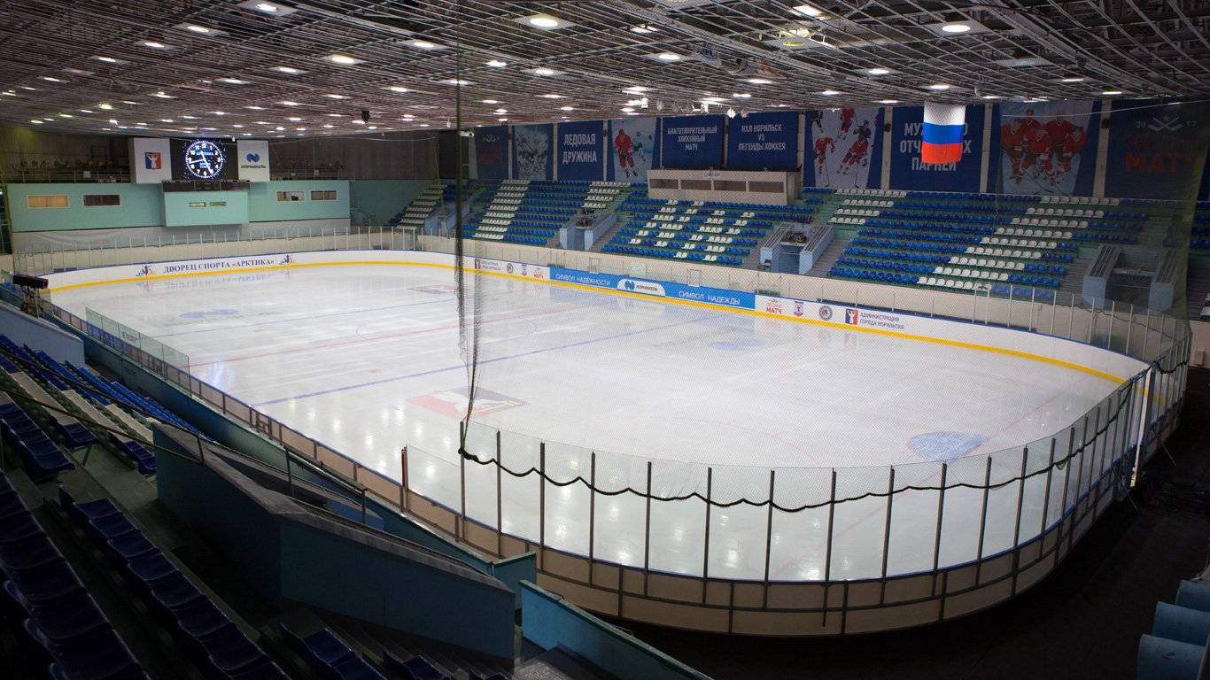 «Дворец спорта «Арктика»   Красноярский край, г. Норильск